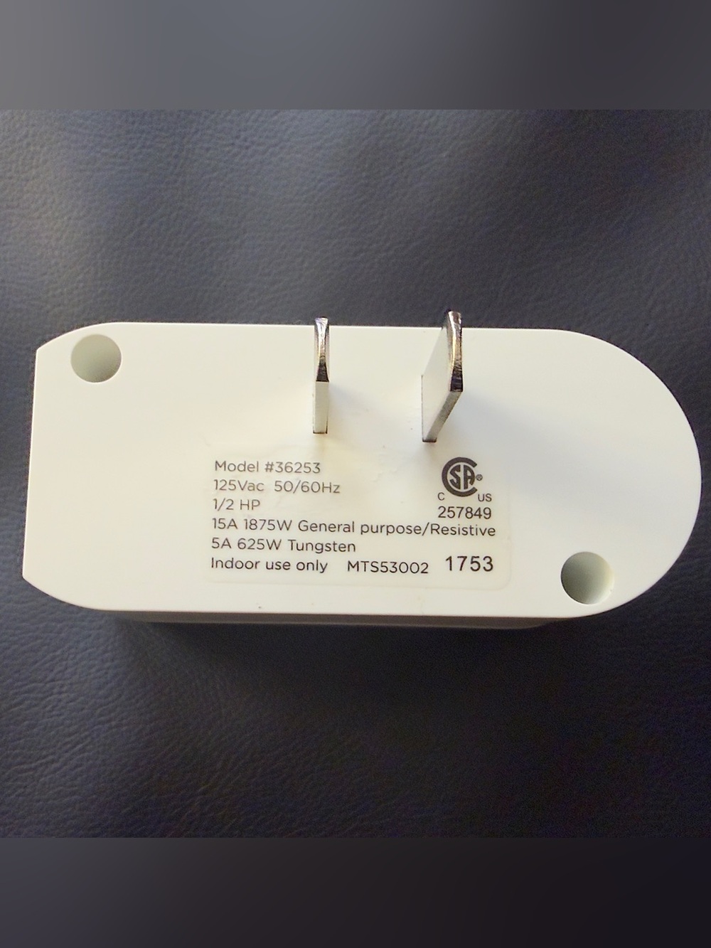 Indoor Digital Plug In Timer - Picture 3 of 5